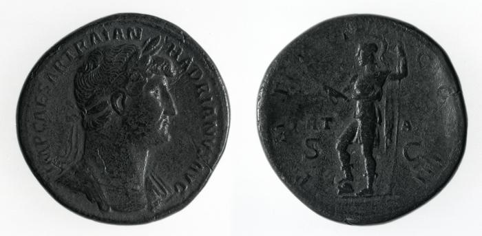 reverse of Hadrian RIC II 652