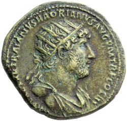 reverse of Hadrian RIC II 448