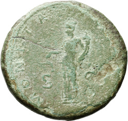 reverse of Hadrian RIC II 437