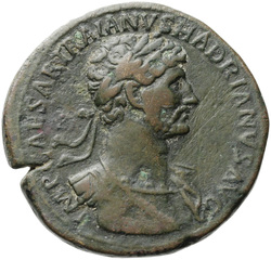 obverse of Hadrian RIC II 100-102