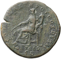 reverse of Hadrian RIC II 100-102