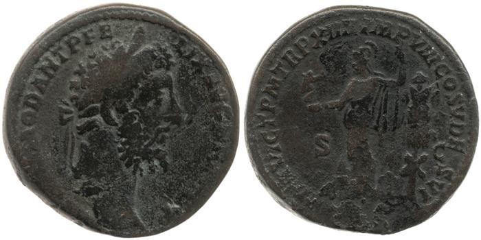 reverse of Commodus RIC III 544