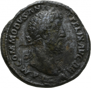 obverse of Commodus RIC III 487B