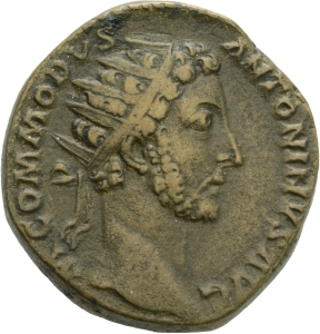 obverse of Commodus RIC III 314