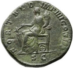 reverse of Commodus RIC III 295E