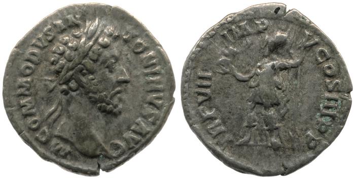 obverse of Commodus RIC III 43