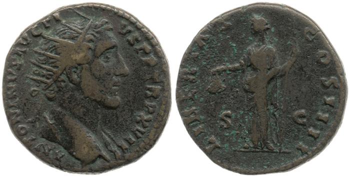 reverse of Antoninus Pius RIC III 933