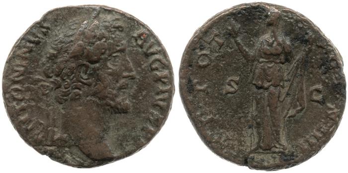 obverse of Antoninus Pius RIC III 832A