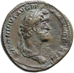 obverse of Antoninus Pius RIC III 643B