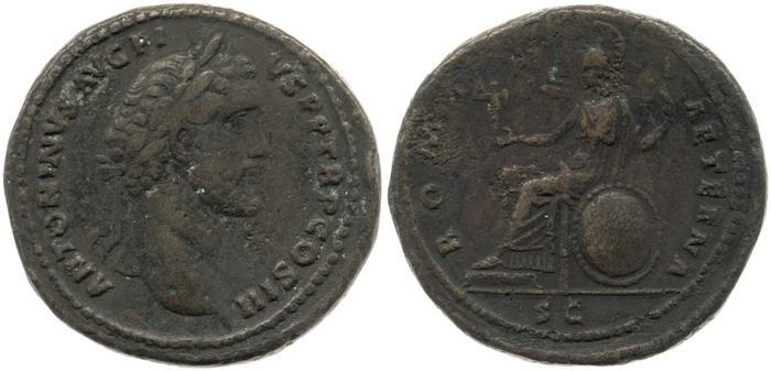 reverse of Antoninus Pius RIC III 621