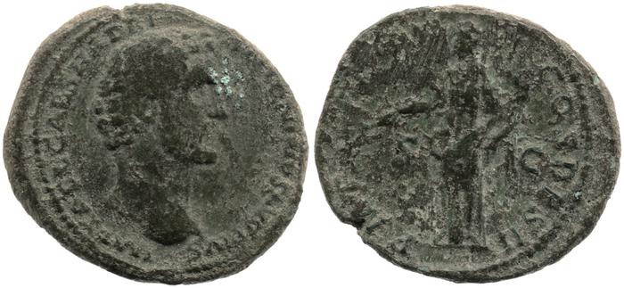 obverse of Antoninus Pius RIC III 526A