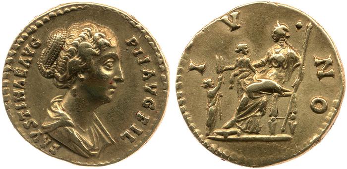 reverse of Antoninus Pius RIC III 504
