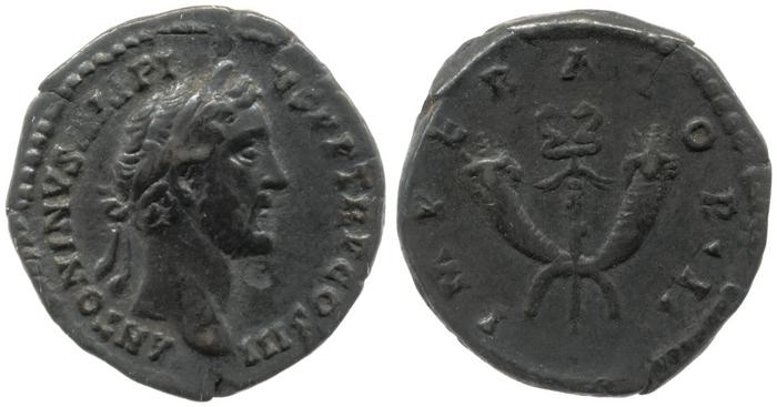 obverse of Antoninus Pius RIC III 112