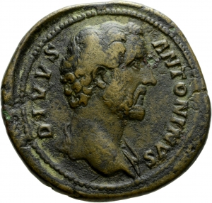 obverse of Marcus Aurelius RIC III 1264
