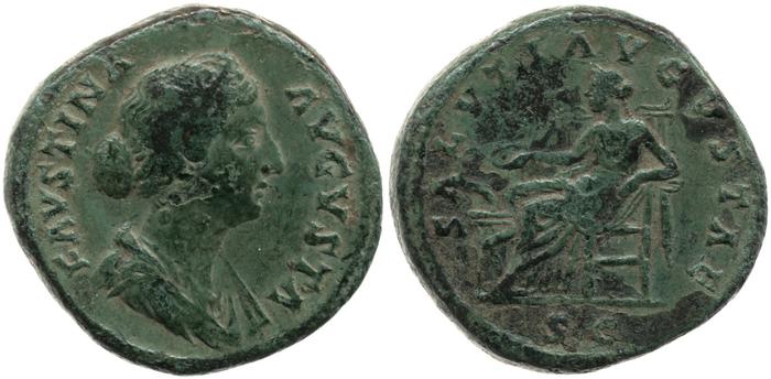 obverse of Marcus Aurelius RIC III 1668A
