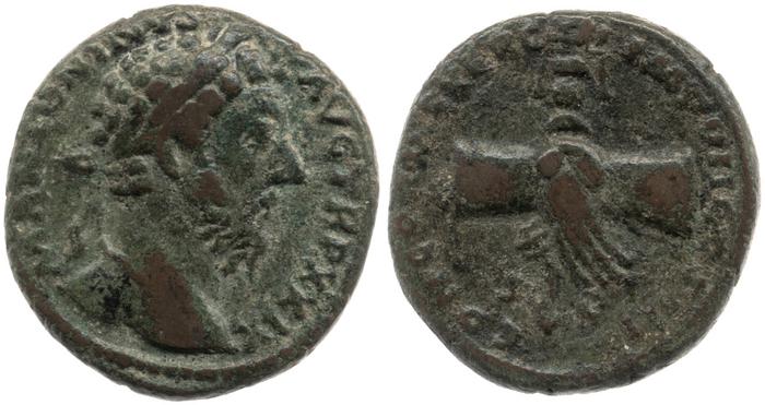 obverse of Marcus Aurelius RIC III 1123