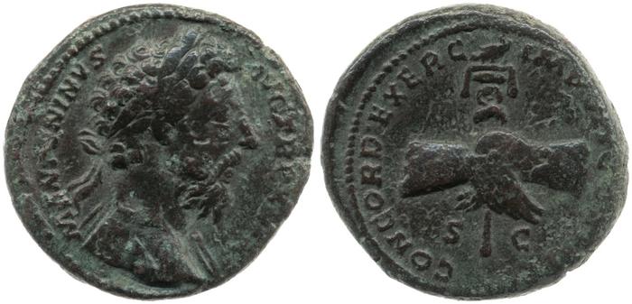 reverse of Marcus Aurelius RIC III 1123