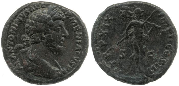 reverse of Marcus Aurelius RIC III 897