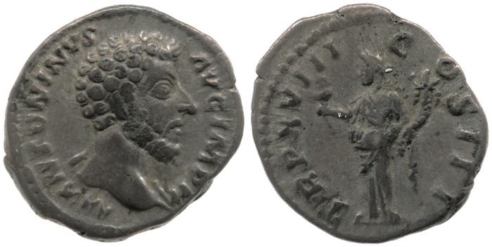 reverse of Marcus Aurelius RIC III 109