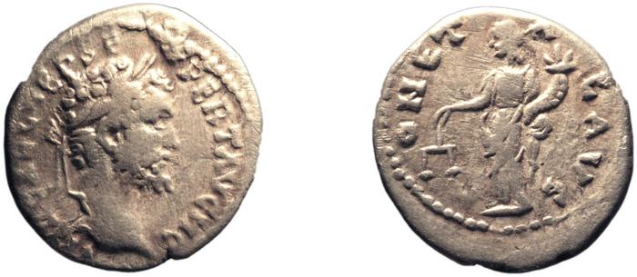 obverse of Septimius Severus RIC IV 412A