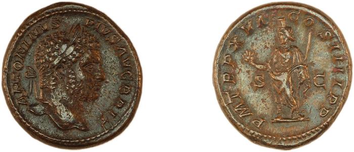 obverse of Caracalla RIC IV 505