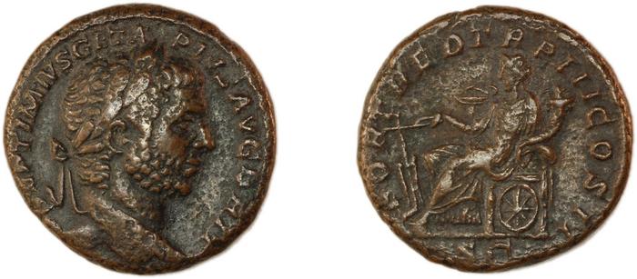 obverse of Geta RIC IV 175A