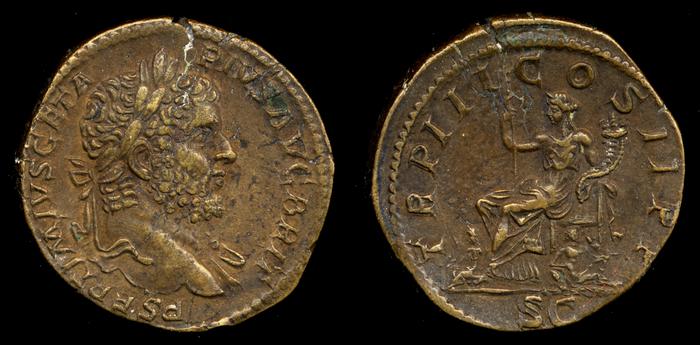 obverse of Geta RIC IV 171B