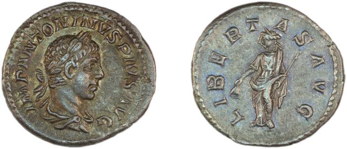 obverse of Elagabalus RIC IV 106