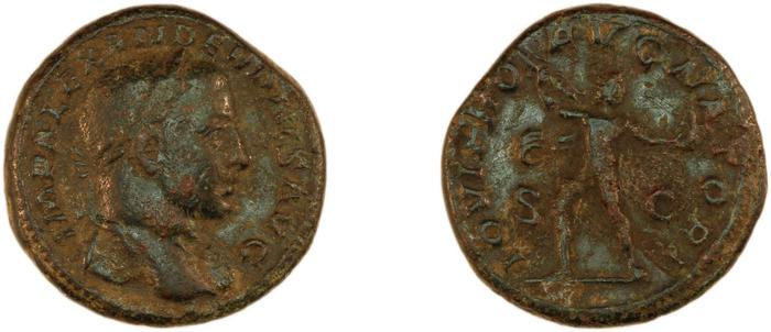 obverse of Severus Alexander RIC IV 633