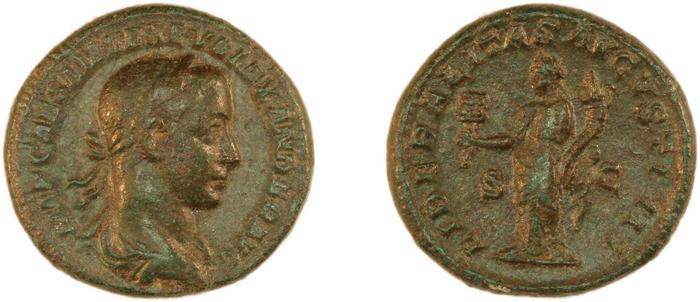 obverse of Severus Alexander RIC IV 574