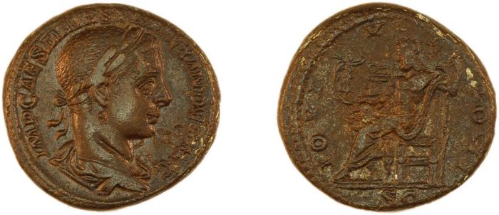 obverse of Severus Alexander RIC IV 562