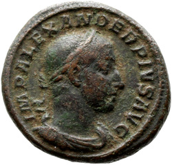 obverse of Severus Alexander RIC IV 543C