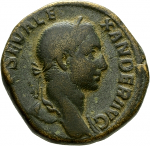obverse of Severus Alexander RIC IV 492B
