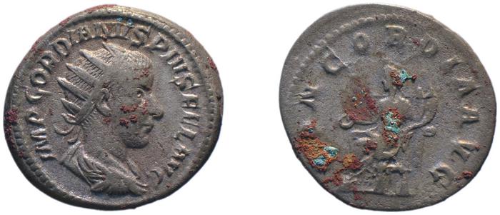 reverse of Gordian III RIC IV 64
