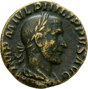 obverse of Philip I RIC IV 191B