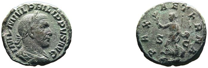 reverse of Philip I RIC IV 185B