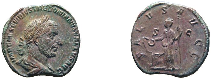 obverse of Trebonianus Gallus RIC IV 122A