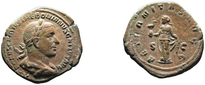 obverse of Trebonianus Gallus RIC IV 102