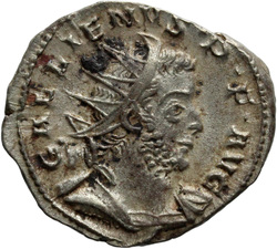 obverse of Valerian I RIC V 49F