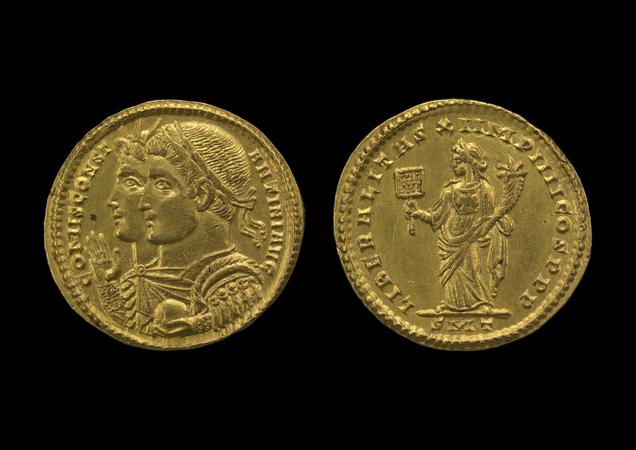 obverse of Constantine I RIC VII 53