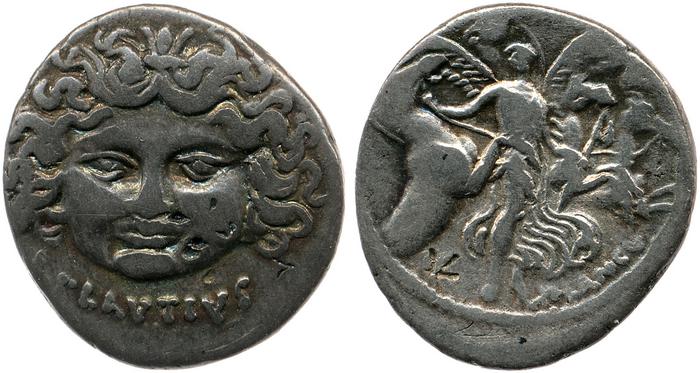 obverse of Roman Republic RRC 453/1d