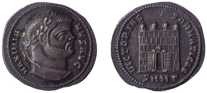 obverse of Diocletian RIC VI 25B