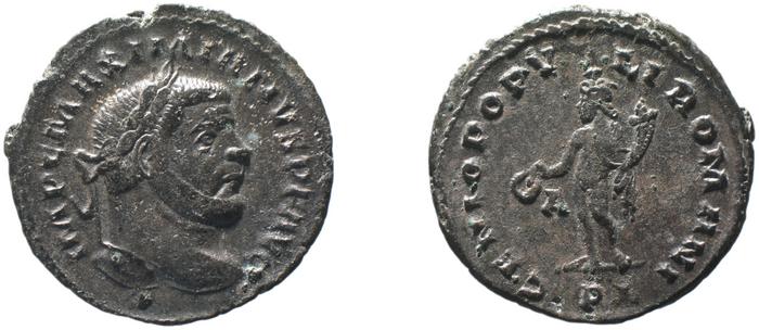 obverse of Maximian RIC VI 42B