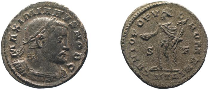 reverse of Maximian RIC VI 539B