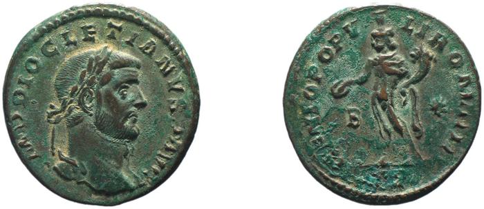 reverse of Maximian RIC VI 291A
