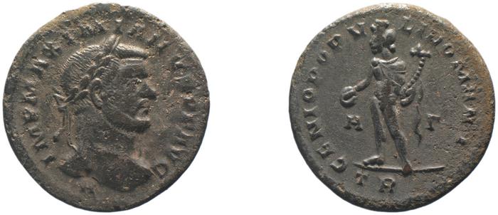 obverse of Maximian RIC VI 177