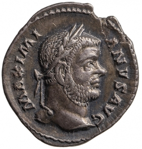 obverse of Maximian RIC VI 102B