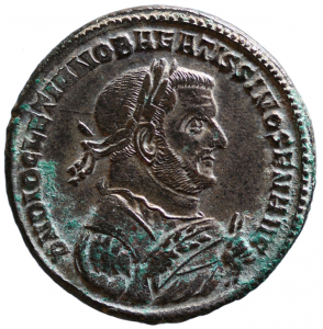 obverse of Constantius I RIC VI 63A
