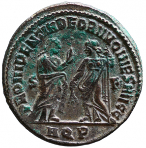 reverse of Constantius I RIC VI 63A