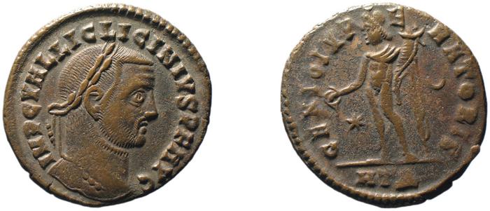 obverse of Galerius RIC VI 53B
